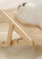 Silla De Tendencia Para Gatos Con Asiento Elevado Y Base De Madera Cómoda Y Ajustable Instalación Fácil Sillín Para Mascotas - details 6