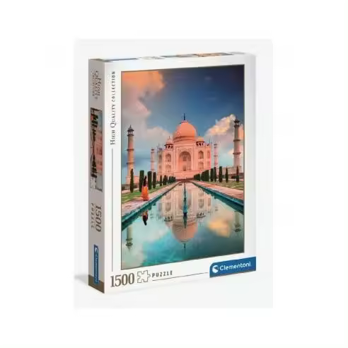 PUZZLE 1500-PIEZAS TAJ MAHAL CLEMENTONI Raíz EDADES MAS DE 12 AÑOS Todos los juguetes PUZZLES NIÑOS PUZZLES DE MAS DE 1000 PZS - 1