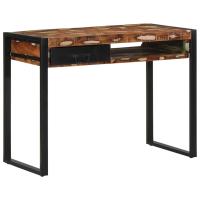 vidaXL Escritorio madera maciza reciclada multicolor 100x50x75 cm - details 7
