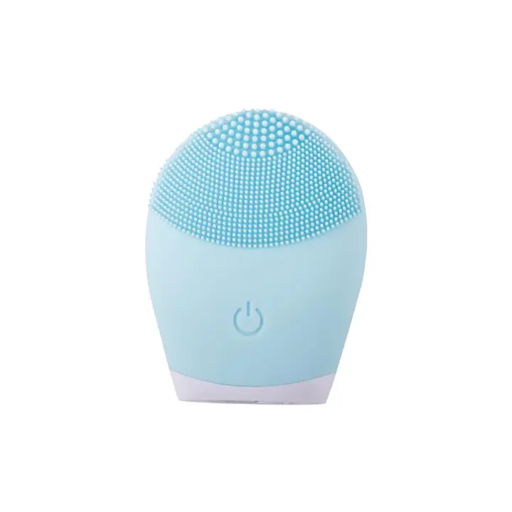 Cepillo De Limpieza Facial Eléctrico De Silicona Con Vibración Sonic Herramienta De Limpieza Profunda Para Piel Cuidado Facial Masajeador De Piel - 1