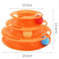 Juguete Interactivo Para Gatos Torre Espacial Con Rueda Y Caminos Tridimensionales Juguetes Educativos Para Diversion Inclusivo - details 7