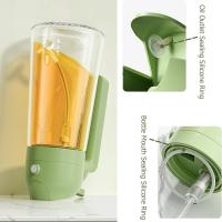 Botella De Aceite De Vidrio 500ml Con Reproductor De Golpes Para Cocina BBQ Y Picnics Herramientas Ecológicas Para Negocios - details 7