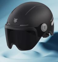 Casco De Motocicleta Eléctrica Grande Para Hombre Universal Cuatro Estaciones Batería Medio Casco De Verano ABS Adulto - details 1