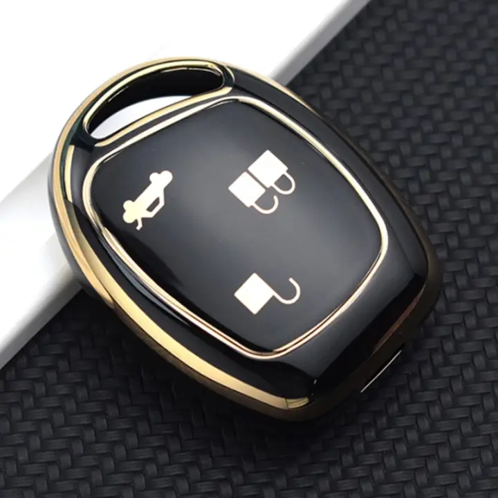 Carcasa De Llave Remoto TPU Para Ford Mondeo Fusion Focus 2 Fiesta Galaxy C-Max S-Max Protector De Llave Fob Con 3 Botones - 1
