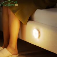 Lámpara De Pared LED Inalámbrica Con Sensor De Movimiento 2X Recargable Por USB Luz Nocturna Redonda Para Decoración De Dormitorio Escaleras Armario - details 4