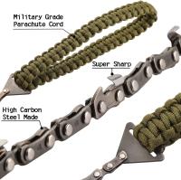 Portátil Motosierra de Mano y Mango de Paracord Plegable Sierra de Acero Inoxidable Para Ramas Y Pequeños ÁRboles Supervivencia Camping Jardin - details 2