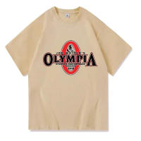 Camiseta De Algodón 100% Para Hombre OLYMPIA Verano 2023 Estilo Casual Cuello Redondo Alta Calidad Tops Clásicos Para El Gimnasio - details 13