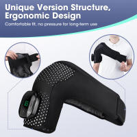 Masajeador magnético deslizante para articulaciones de hombros, dispositivo de terapia de masaje vibratorio con calor para hombros (2025) - details 24
