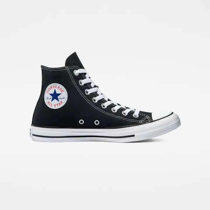 Converse Chuck Taylor All Star Hi Black - Zapatillas de Lona Duradera - 1
