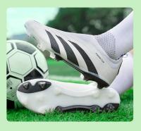 Zapatos De Fútbol Para Hombre TF/FG Uso Interior Botas De Campo Profesionales Entrenamiento Deportivo Suela De Goma Transpirables Talla True - details 25