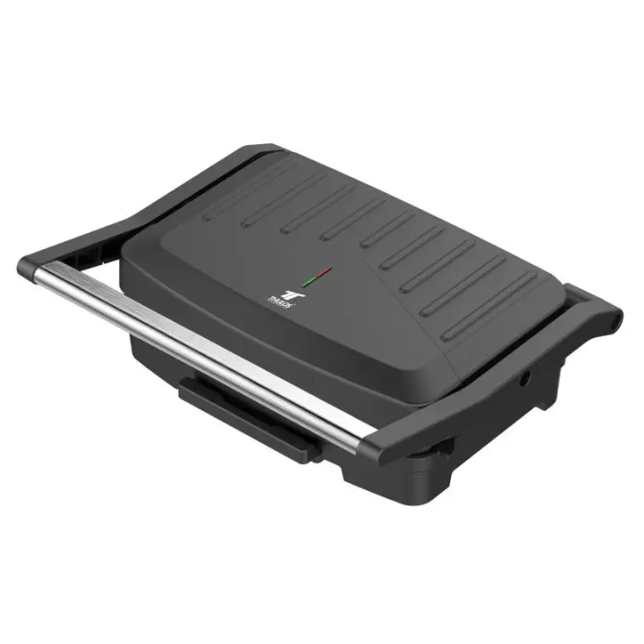 Grill Panini revestimiento antiadherente, 1000W, apertura 105º. THULOS TH-GP211 - 1