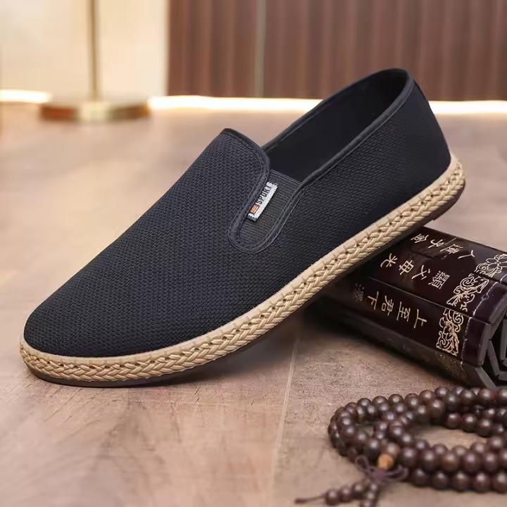 Zapatos Casuales Para Hombres Ligeros Y Transpirables Con Suela Suave Antideslizante Cómodos Y Slip-On Zapatos Simples De Verano - 1