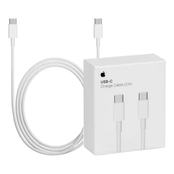 Apple Cable Original Iphone USB Tipo C a USB Tipo C 2m Blanco - Carga Rápida - 1