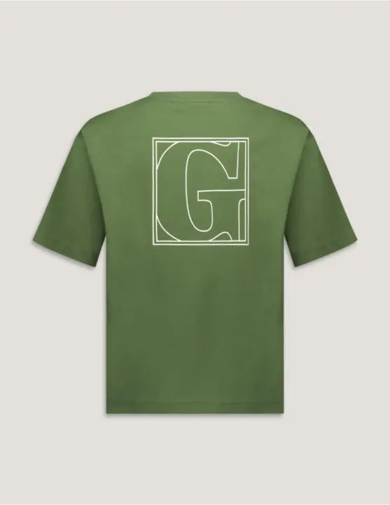 CAMISETA GANT BACK LOGO GRAPHI VERDE GANT - 1