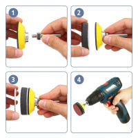 Kit De Discos De Arena 300Pcs 50mm 60-3000 Grit Para Taladro Herramientas De Polido Con Placa De Apoyo Para Metal Y Madera - details 7