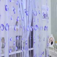 Cortinas De Tulle Modernas Y Sencillas Para Sala De Estar Dormitorio Infantil Y Cocina En Poliéster Suave Y Cómoda Transmisoras De Ventana - details 50