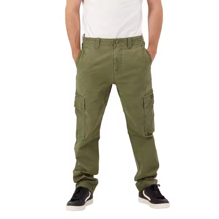 Ropa hombre Pantalones Superdry Pantalones Cargo Core Verde - 1