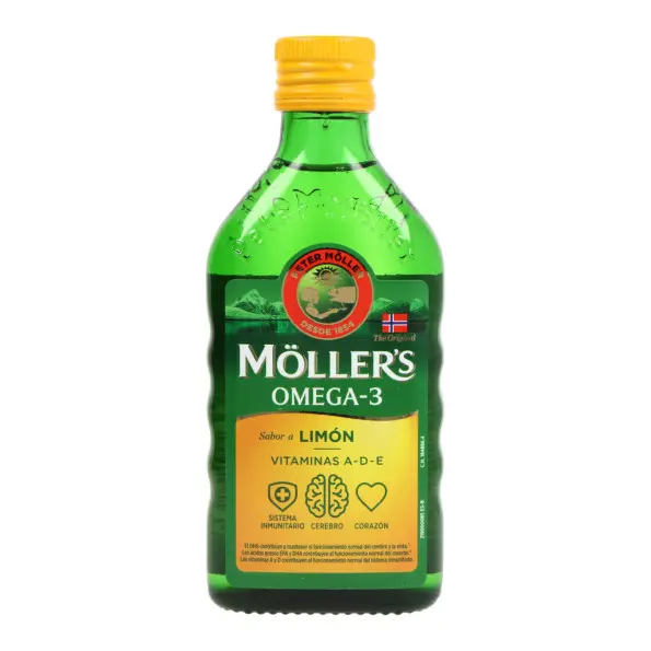 Mollers Aceite De Bacalao Sabor Limon 250 ml Mollers - 1