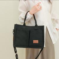 Bolso Grande de Lona para mujer with bolsitos, bolsos cruzados para Orden portátil, Todo Bolso Diario, bolsos para el trabajo - details 1