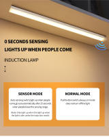 Lámpara De Noche LED Recargable Inalámbrica Con Sensor De Movimiento Para Armario Armario Cocina Escaleras 10/20/30/50cm Luz De Alarma - details 2