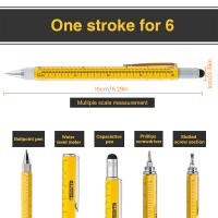 Bolígrafo Multifuncional Para Hombres 6 En 1 Regalo De Cumpleaños Lápiz Stylus Escríbete Suave Herramienta Regalo De Santa Para Familia Y Amigos - details 5