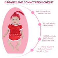 Muñeca Reborn De Silicona Completa IVITA WG1554 14.96 Pulgadas 1.58 Kg Muñeca De Bebé Realista Para Niñas Juguetes Educativos DIY - details 1