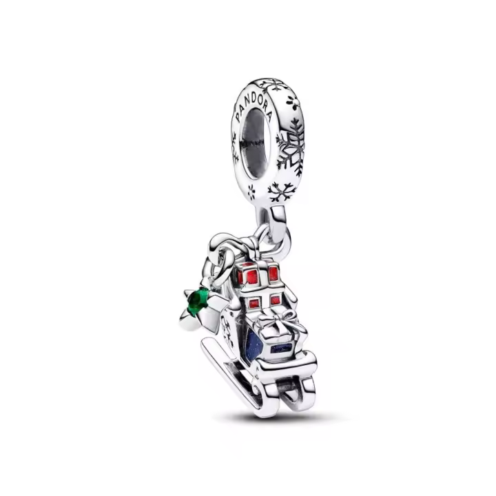 PANDORA Charm Colgante en Plata de Ley Trineo Navidad 2023 - Joyería Mujer - 1
