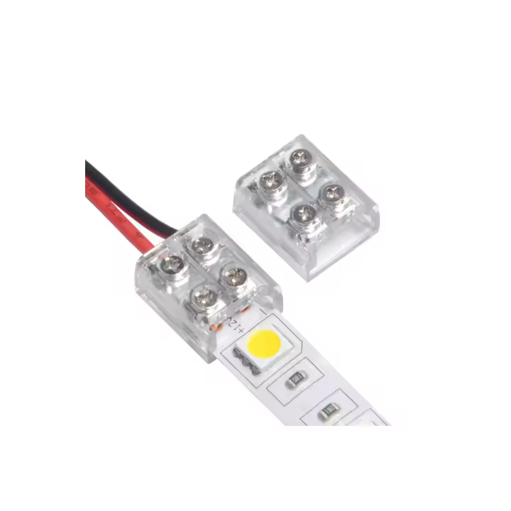 Conector Tira LED 12/24V DC Cable con Tornillo - 1
