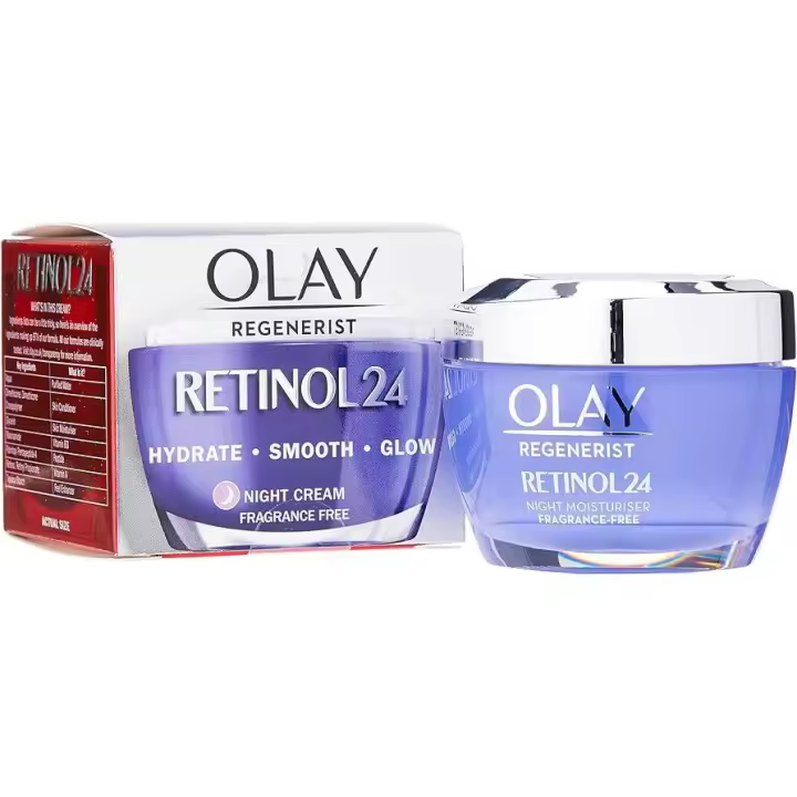Olay Regenerist Retinol 24 Night Cream Fragrance Free 50 ml - 1