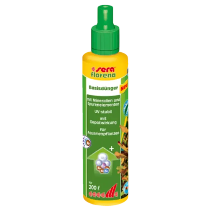 Sera Florena - Producto Líquido para Plantas Vistosas - Cuidado Básico Acuario - Minerales y Oligoelementos Acuario - 1