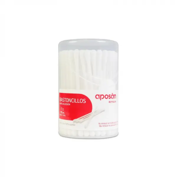 Bastoncillos Oidos Aposan 100 U 343160 APOSAN - 1