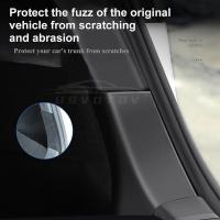 Cubierta De Protector De Puerta Trasera Para Tesla Model Y 2024-2021 En TPE De Goma Antideslizante Protector Anti- Suciedad Y Raspades - details 6