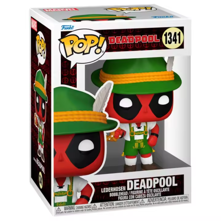 Figura POP Marvel Deadpool - Deadpool Lederhosen - 1