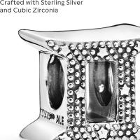 Pandora Momentos de las mujeres de Plata esterlina Sparkling Gemini Zodiac Charm, Viene con El embalaje de Caja de Giunte original. - details 0