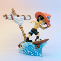 Figura De Acción Anime One Piece PVC 13cm Coleccionable De Ace Estatua Modelo Juguetes Regalos Para Adultos - details 0