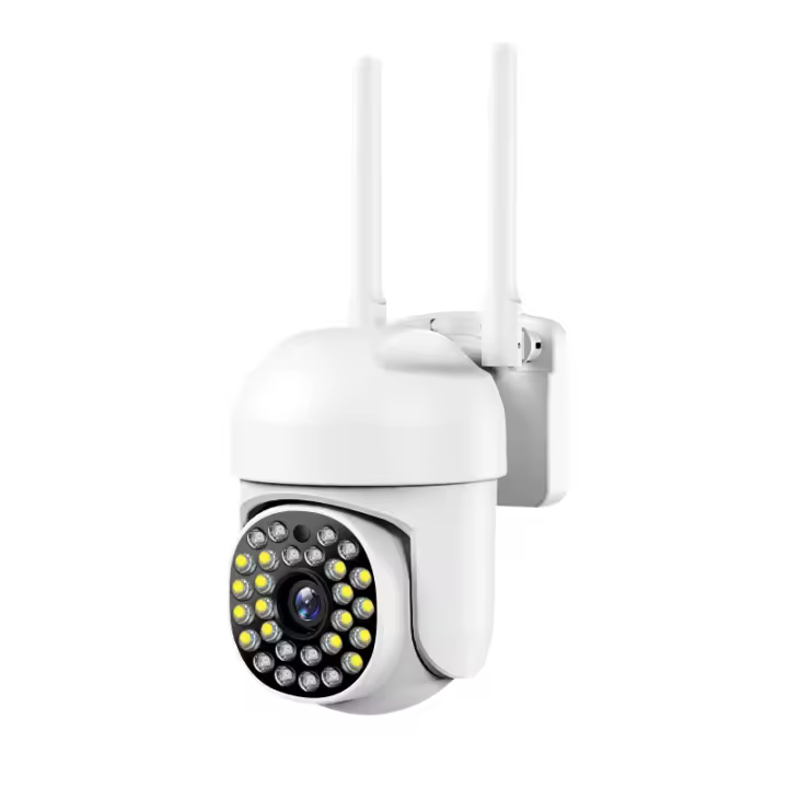 Cámara De Seguridad IP 2MP Exterior Impermeable Wifi Monitoreo CCTV Vigilancia Doméstica Tienda Cámara Inteligente Web Distancia De Visión Nocturna 10M Almacenamiento Hasta 128G - 1