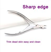 Tijeras De Cutícula De Acero Inoxidable Para Pelar Pies Y Manicura Herramienta De Cortador De Piel Muerta Para Uñas - details 3
