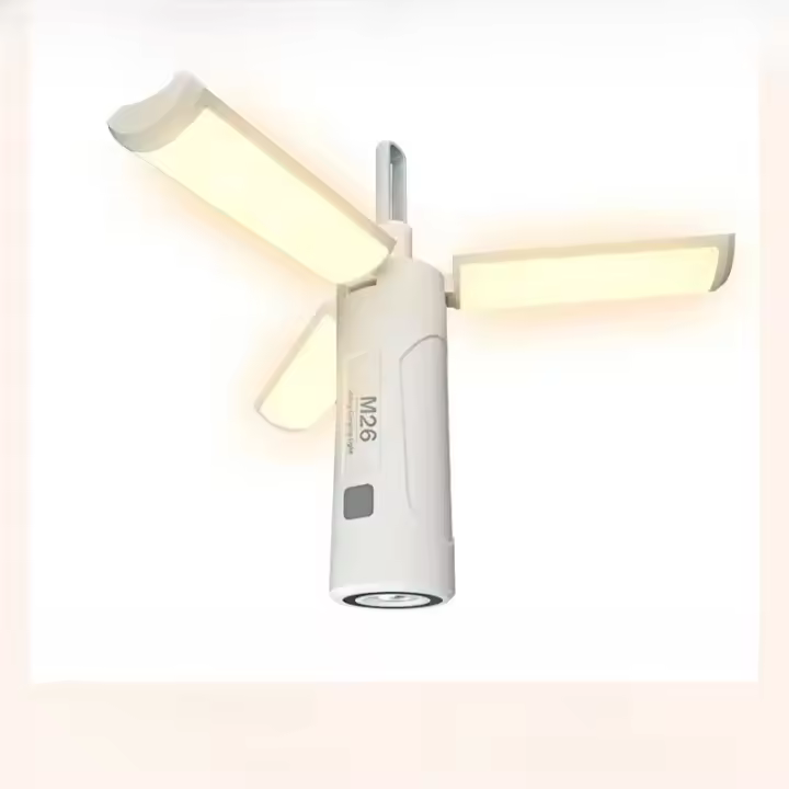 Lámpara Portátil Recargable Impermeable Para Camping Iluminación Exterior Plegable Con Fuerte Succión Magnética Emergencia Viaje Luz De Tenda - 1