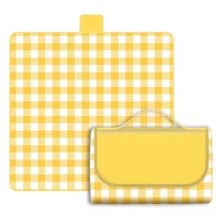 Esterilla de picnic plegable, resistente a la humedad, de césped para exteriores, impermeable, ensanchada, para montañismo, de paja para picnic al aire libre - 1
