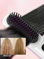 Alisador de pelo portátil sin cable, alisador de pelo portátil con Iones negativos, peine Caliente alisador de pelo para Mujer, ligero y Pequeño para transportar, aprox. 20 minutos de uso con carga completa - details 1
