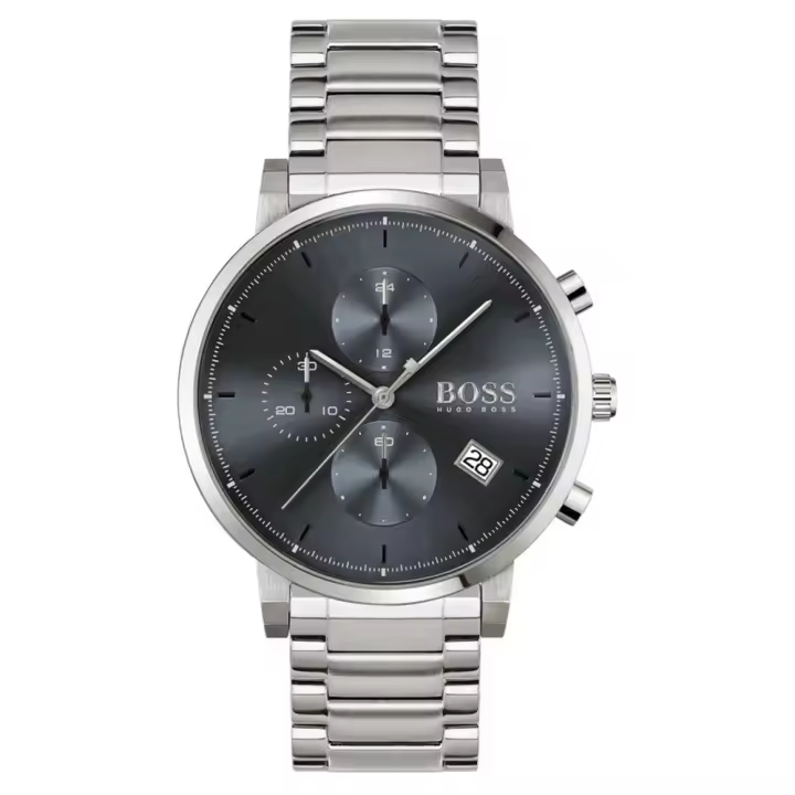 Reloj Hugo Boss Para Hombres Analógico de Cuarzo Cronógrafo Modelo 1513779, Esfera de 44MM - 1