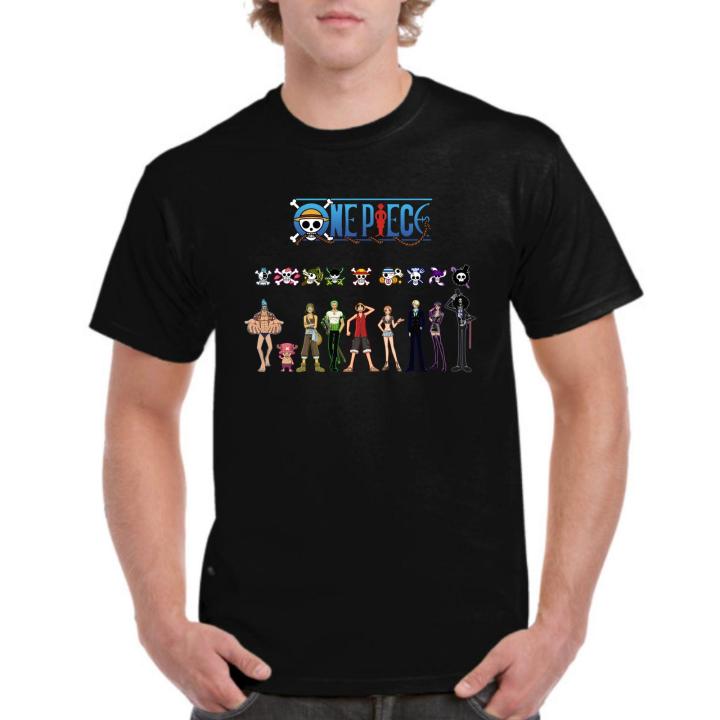 The Fan Tee Camiseta de HOMBRE One Piece Zoro Monkey Luffy Nami Usopp Manga Anime 013