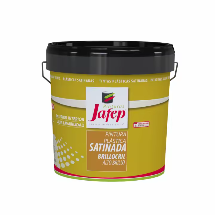 Brillocril Alto Brillo Jafep acabado duradero, impermeable, muy lavables y resistentes al amarillamiento - 1