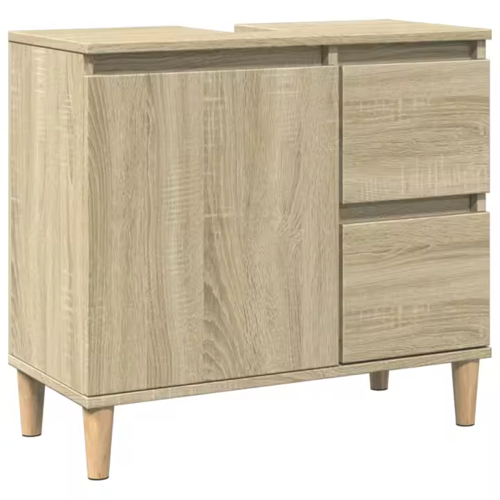 ¿Armarario de BA? O Madera Contrachapada Roble Sonoma 65x33x60 cm - 1
