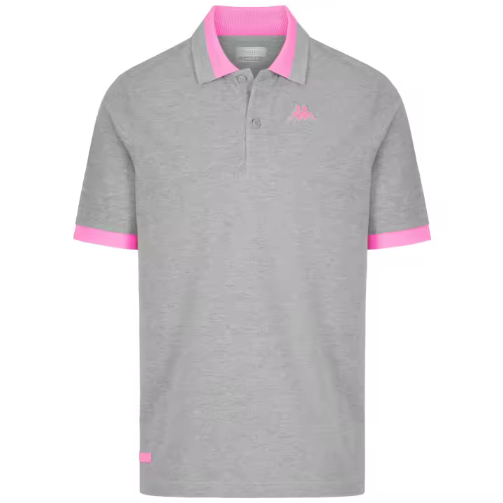 Kappa - Camisas de Polo, Polo-Hombre-neon logo - 1