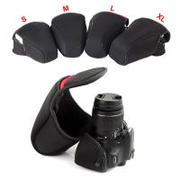 Estuche Portátil De Neopreno Impermeable Para Cámara SONY Alpha A7 III Mark II Protector De Empaque Triangular Para DSLR - details 2