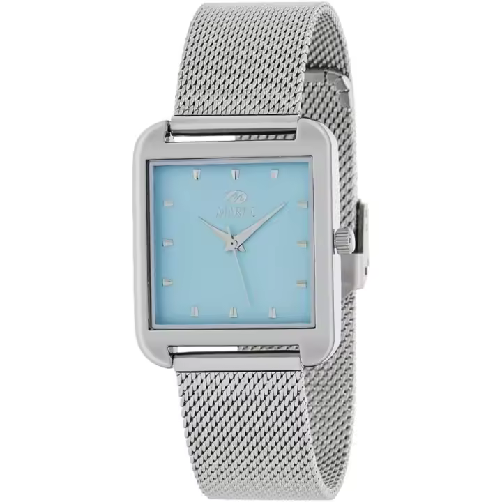 Reloj para Mujer B41229/3 Malla milanesa y esfera cuadrada - 1