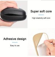 Almohadilla De Rodilla De Cuero Sintético Para Coche Cojín De Pierna De Memoria Universal Cómodo Soporte De Túnel 6.89X2.95 Pulgadas - details 7