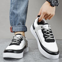 Zapatos Casuales Para Hombre En Cuero PU Cómodos Y Ligeros Para Caminar Tenis Masculino Zapatos Casuales Transversales Tallas Reales - details 6