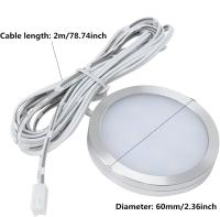 Foco Led Interior de 6 UDS, 12V, 3W, Luz empotrable de techo para RV, Camper, Van, CARAVAN, Barco, fresh Blanco - details 3